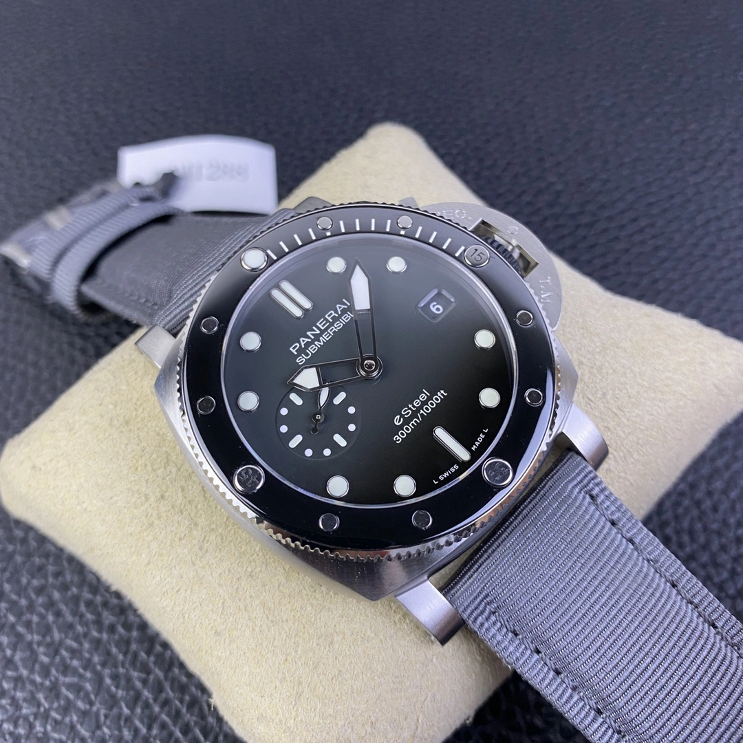 CBD Factory Panerai Submersible QuarantaQuattro 44mm Grigio Roccia (PAM01288) 1:1 Super Clone – DDP.900 Movement BestValue 391